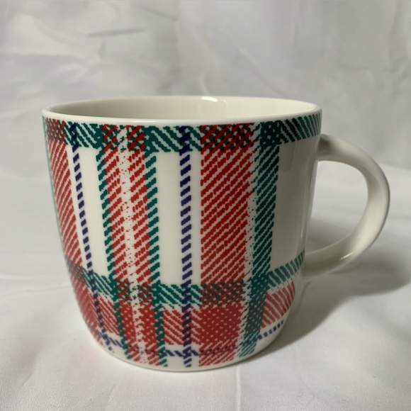 Starbucks Festive Plaid Mug - Red, Green, and White - Picture 3 of 7